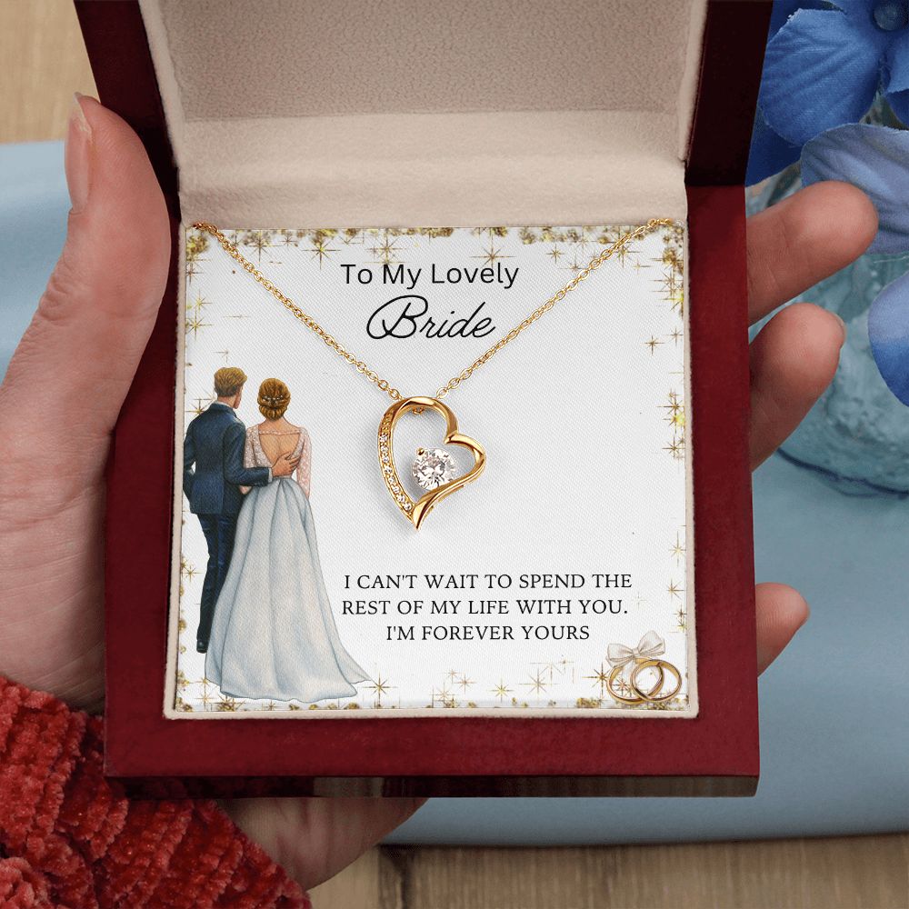 Forever Love Necklace - To My Lovely Bride