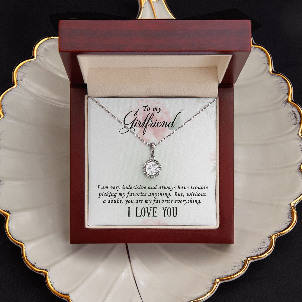 Necklace For Girlfriend You Are My Favorite Everything