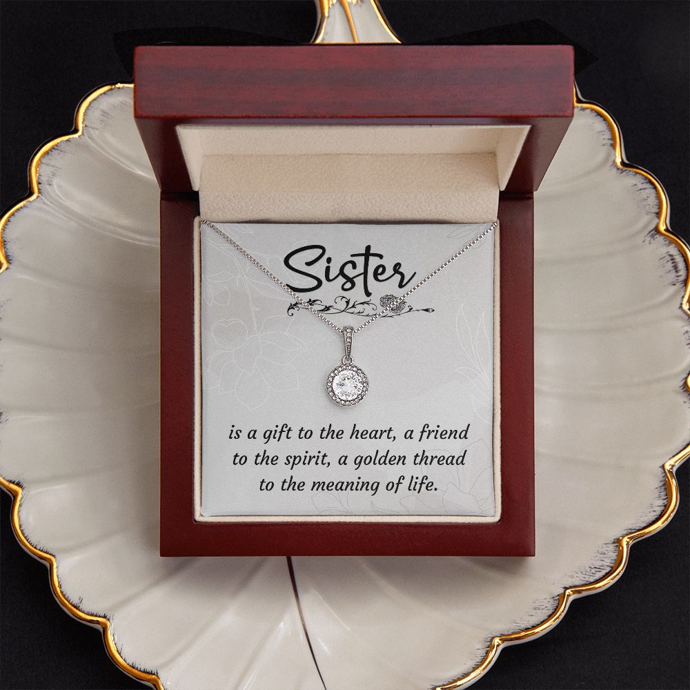 Necklace for Sister - A Sister is a Gift Eternal Hope