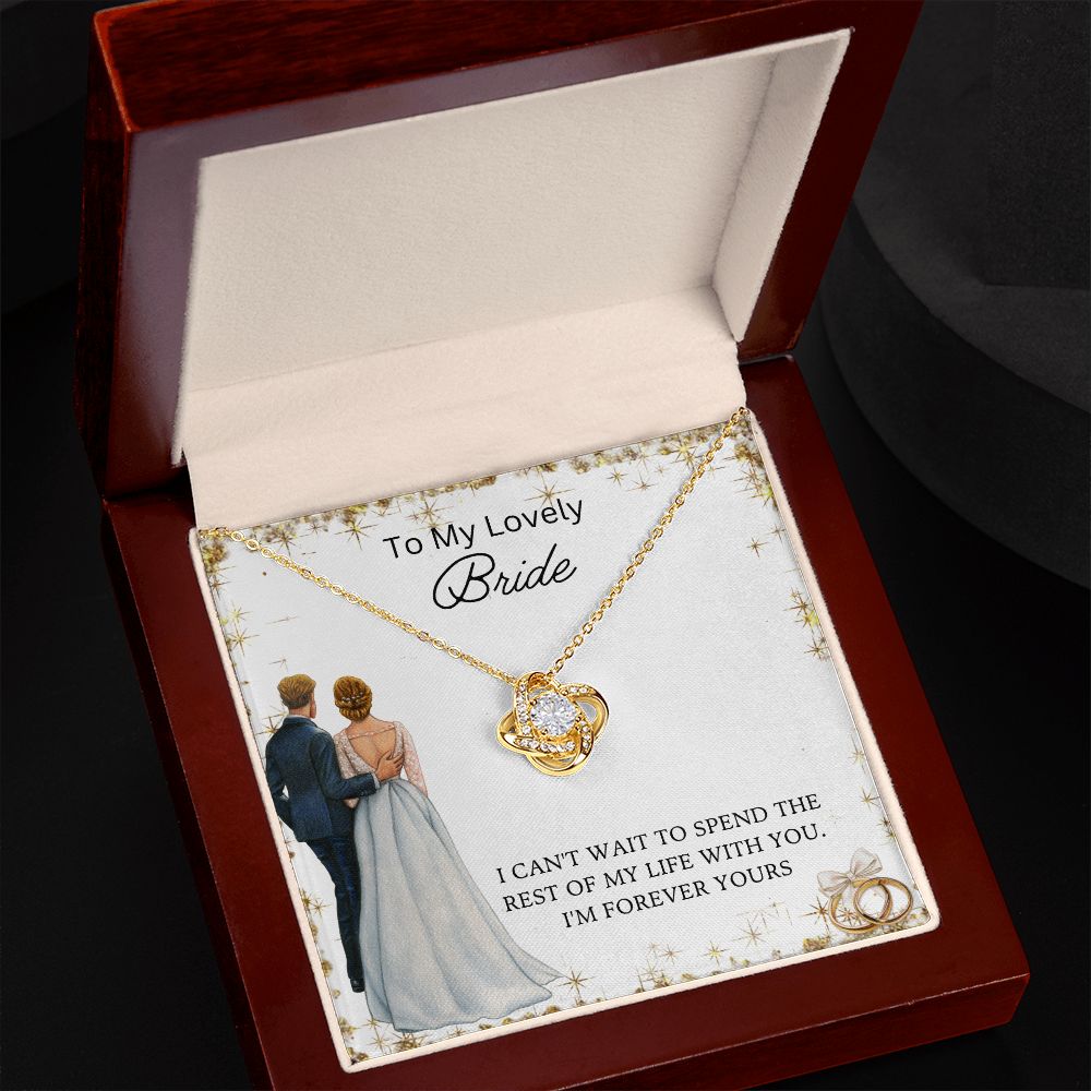 Love Knot Necklace - Bride