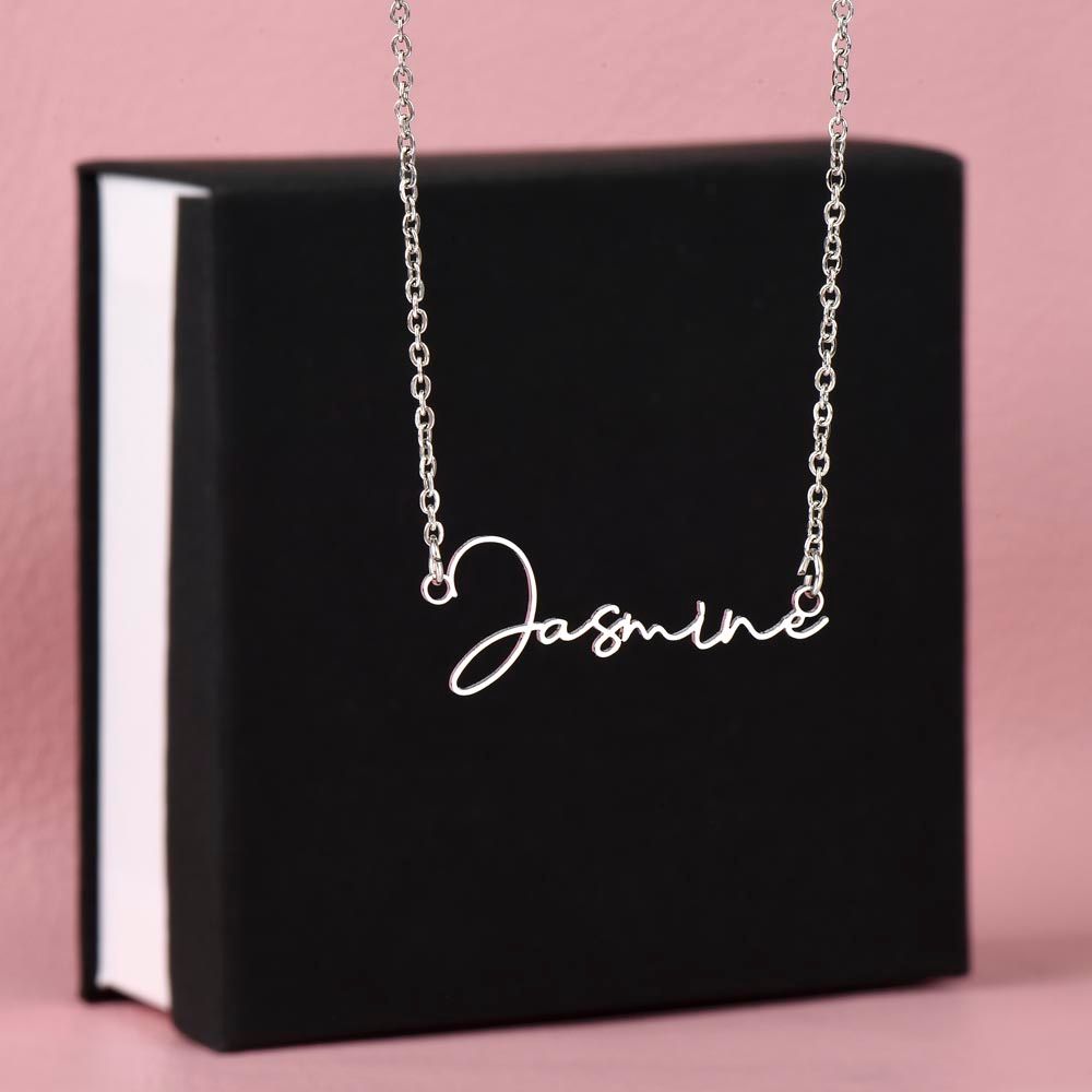 Signature Style Custom Name Necklace