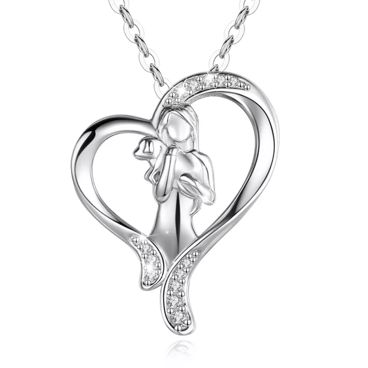 I'll Keep You Close To My Heart Dog  Sterling Silver Necklace