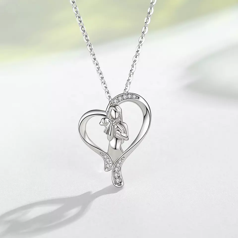 I'll Keep You Close To My Heart Dog  Sterling Silver Necklace