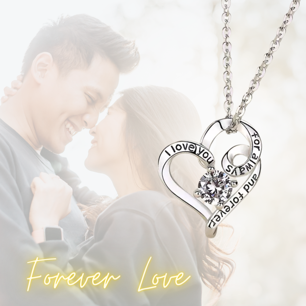 Forever Love  Sterling Silver Necklace