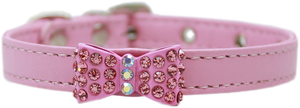 Bow-dacious Crystal Dog Collar