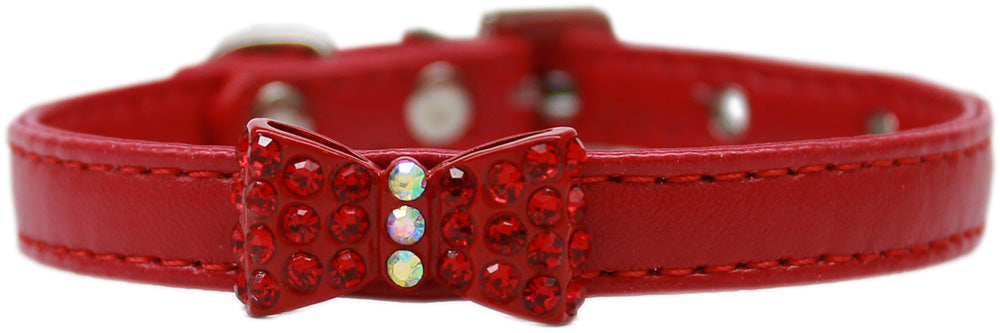 Bow-dacious Crystal Dog Collar