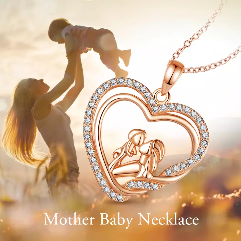 A Mother's Love Sterling Silver Necklace