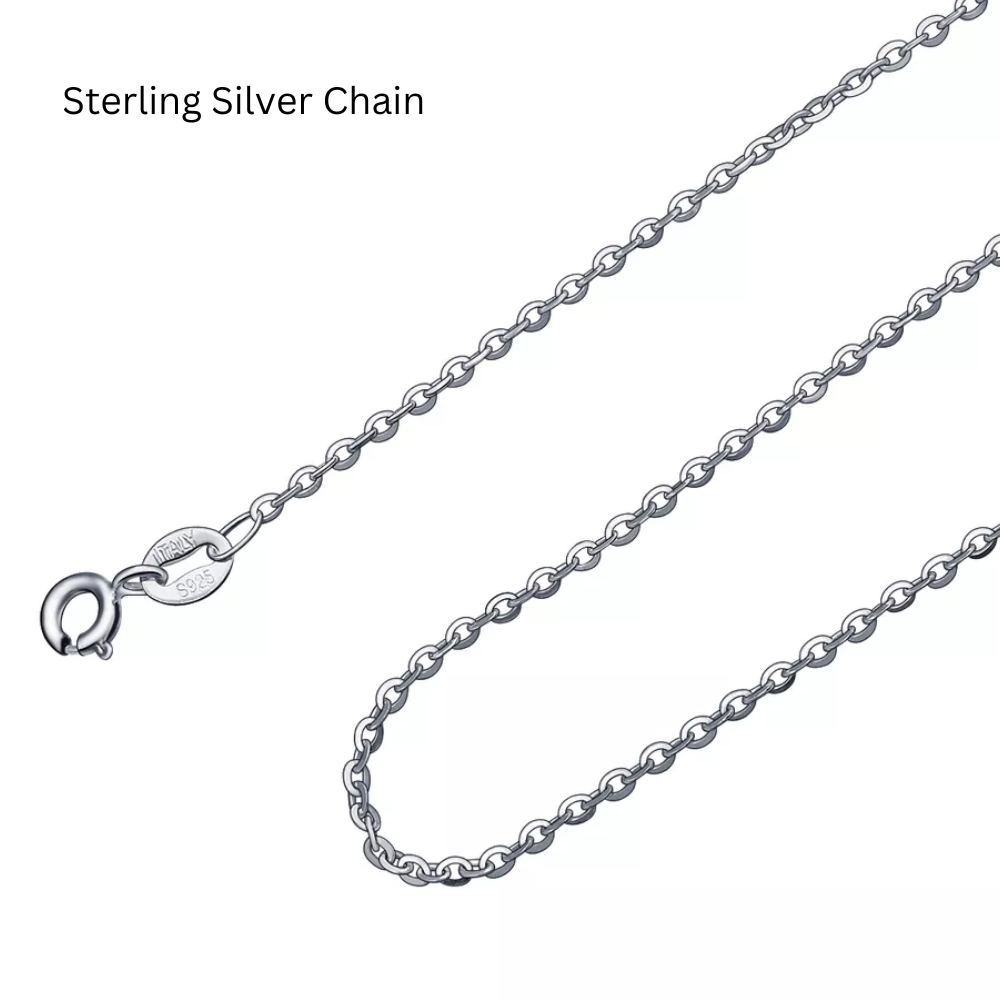 I Will Love You Infinitely  Sterling Silver Necklace