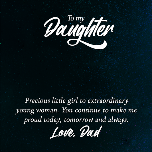 To My Daughter Previous Little Girl To Extra Ordinary Young Woman