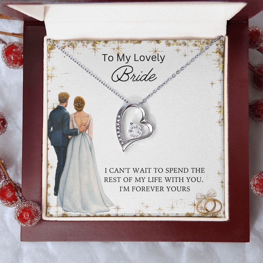 Forever Love Necklace - To My Lovely Bride