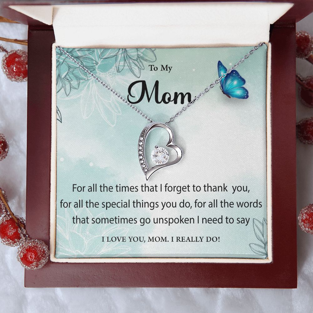 Forever Love Necklace For Mom