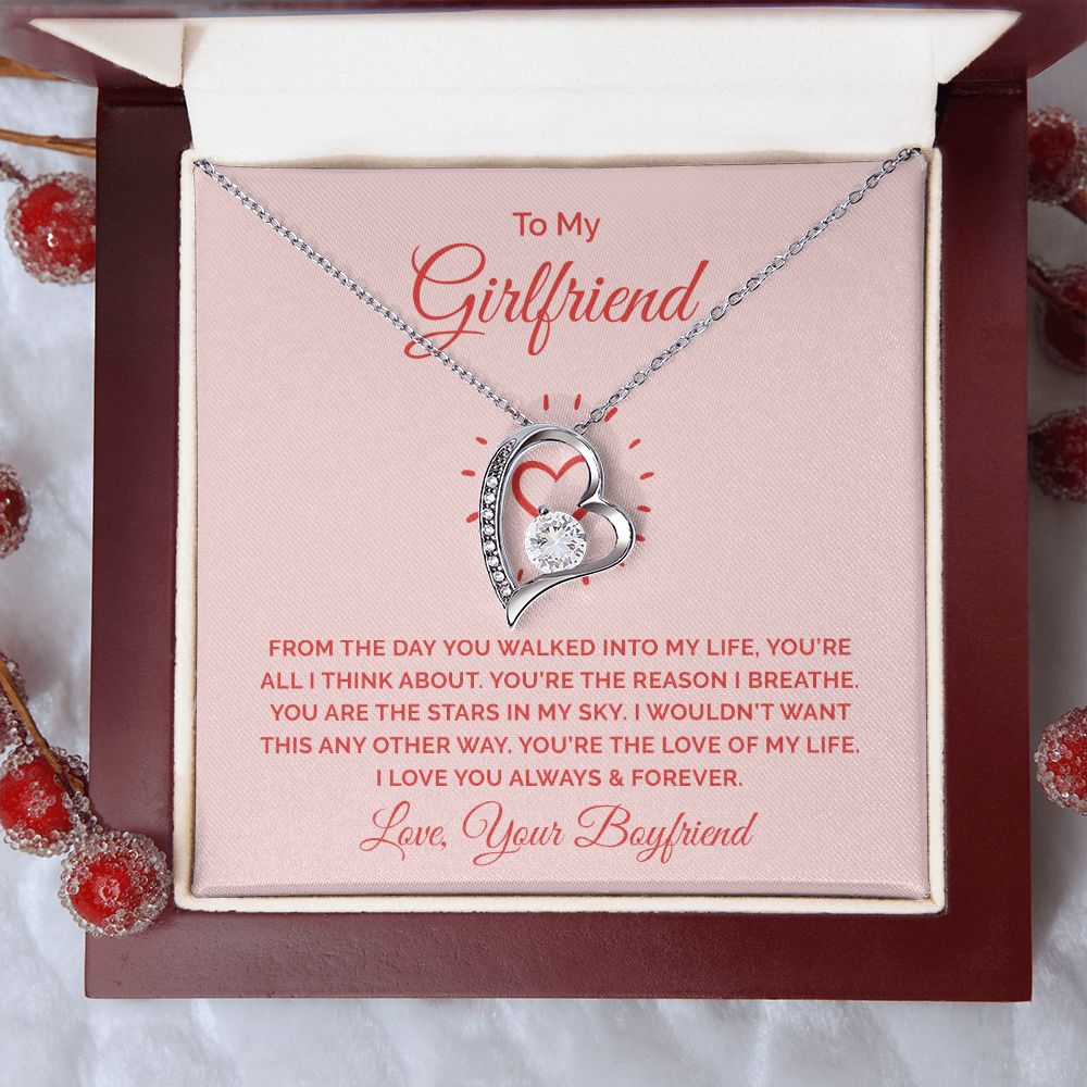 Necklace For Girlfriend You're All I Think About