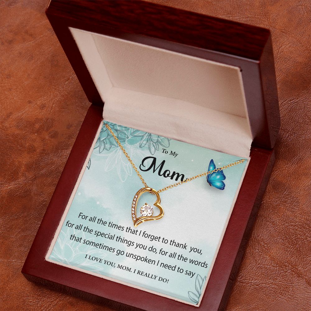 Forever Love Necklace For Mom