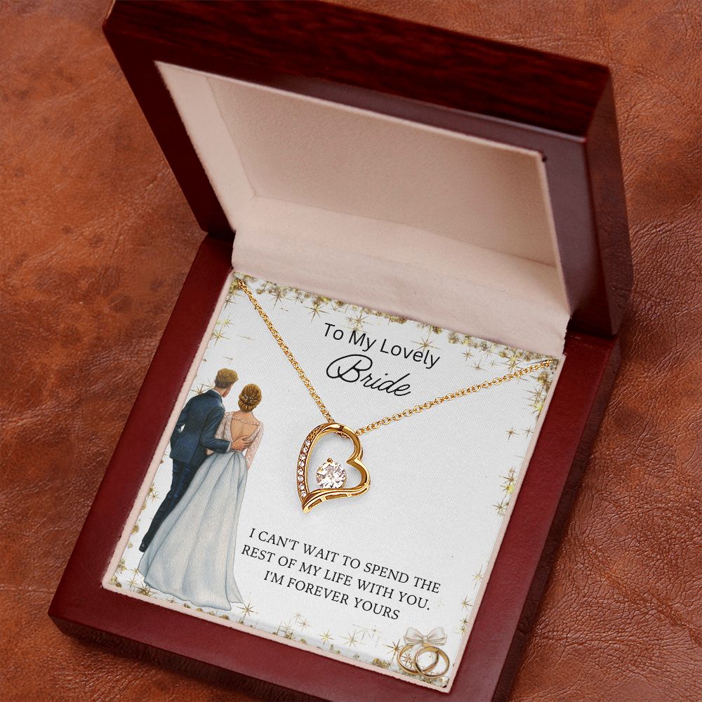 Forever Love Necklace - To My Lovely Bride