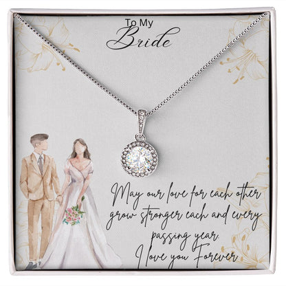 Eternal Hope Necklace -  To My Bride