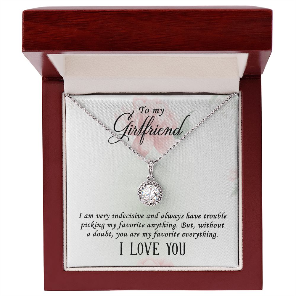 Necklace For Girlfriend You Are My Favorite Everything