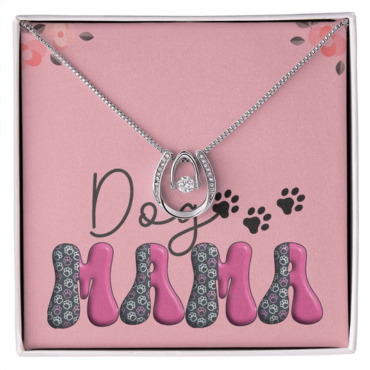 Lucky In Love Dog Mama Necklace