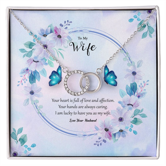 Perfect Pair Necklace To My Wife