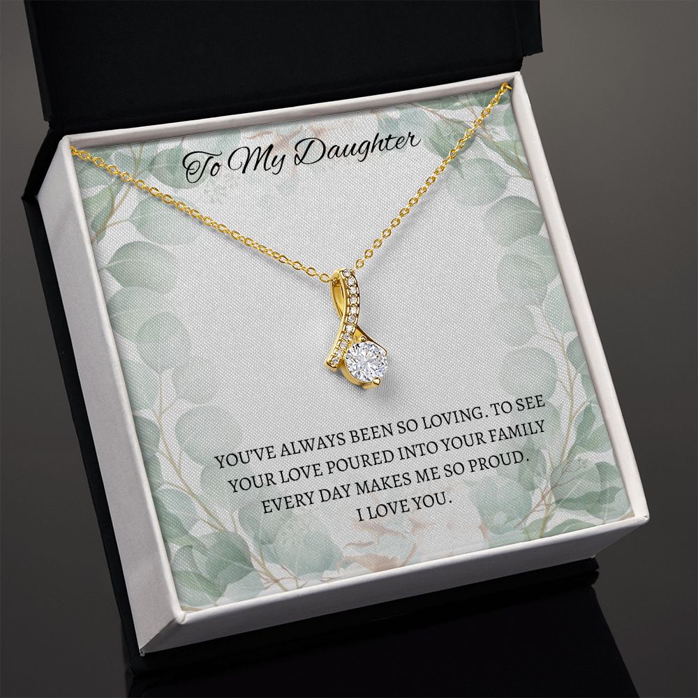 Alluring Beauty Necklace - To My Daughter