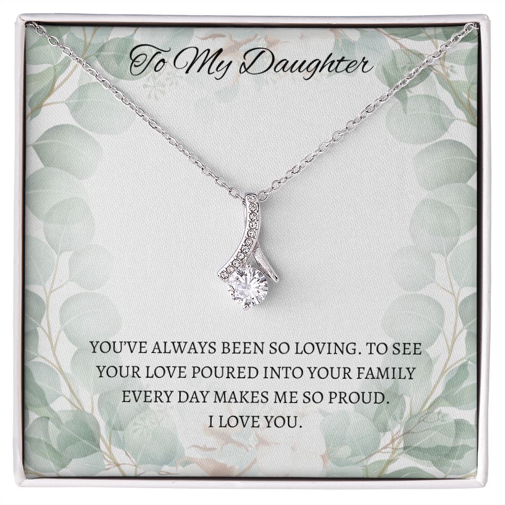 Alluring Beauty Necklace - To My Daughter