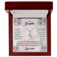 Alluring Beauty Necklace To My Daughter