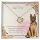 Love Knot Necklace - To My Dog Mom, You Are Everything to us!
