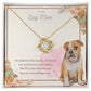 Love Knot Necklace - To My Dog Mom, You Are Everything to us!