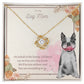 Love Knot Necklace - To My Dog Mom, You Are Everything to us!