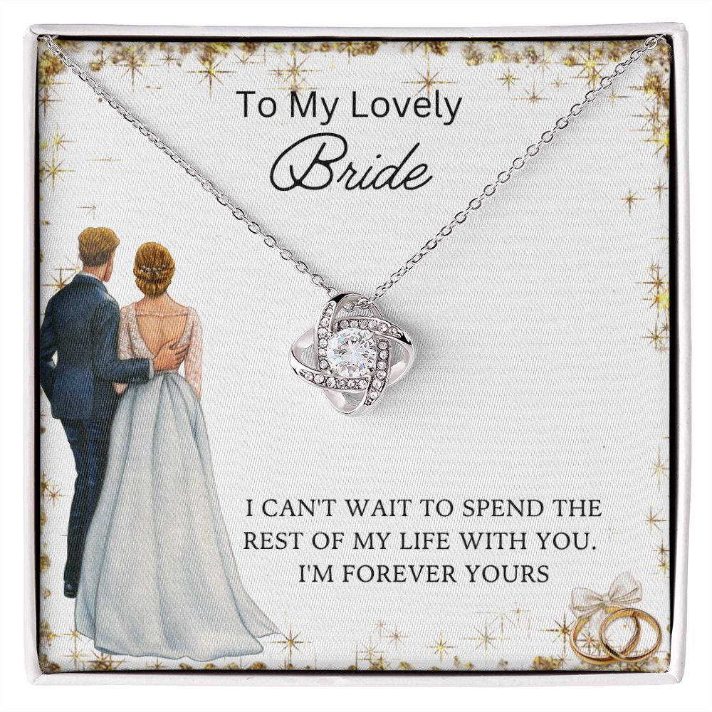Love Knot Necklace - Bride