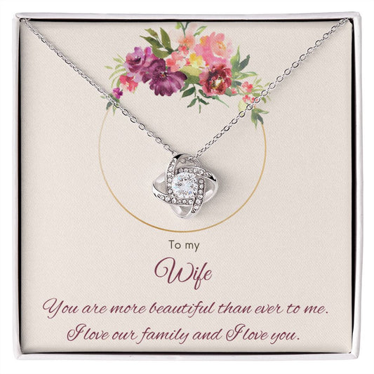 Love Knot Necklace for Wife