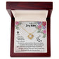 To My Dog Mama Love Knot Necklace
