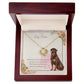 Love Knot Necklace - To My Dog Mom, You Are Everything to us!
