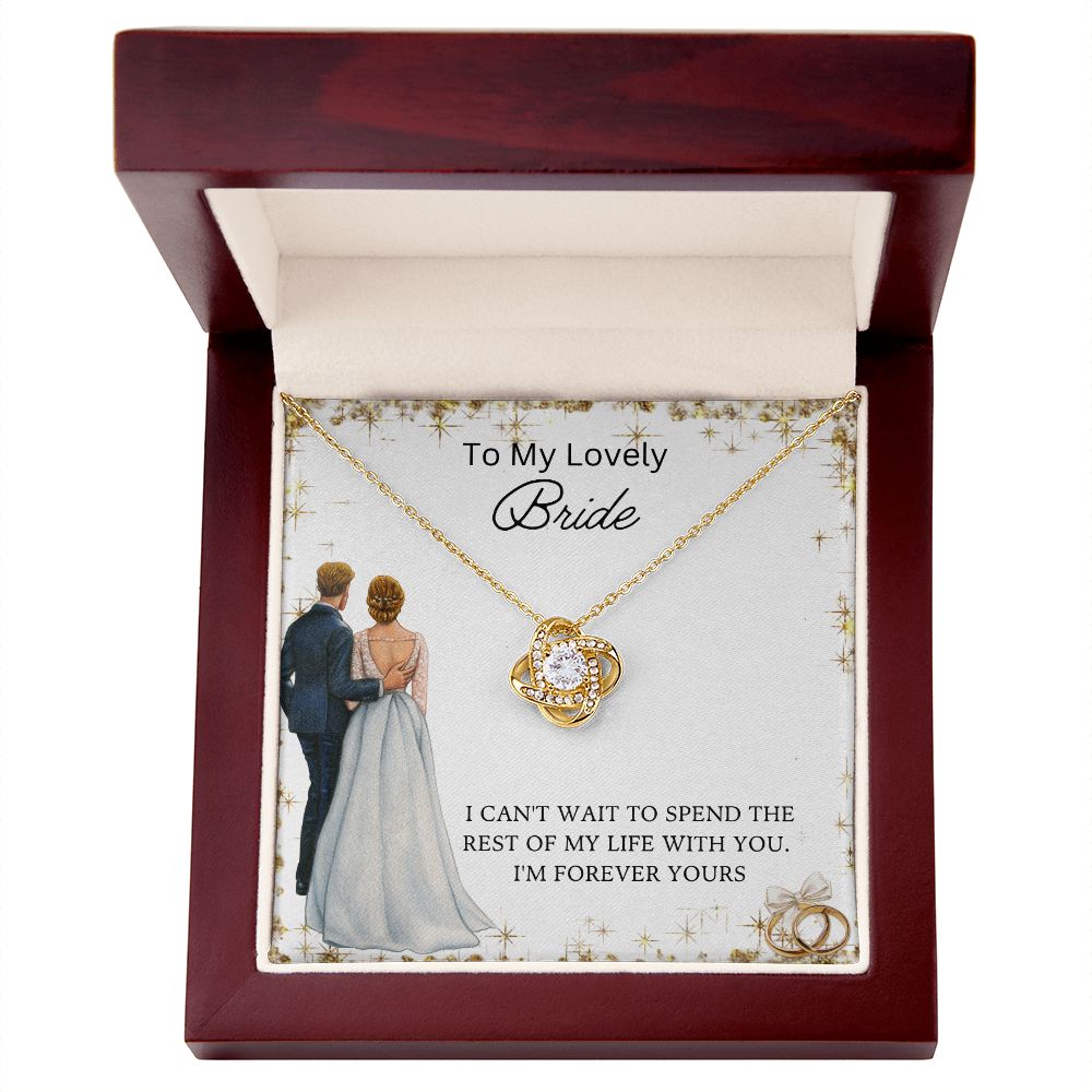 Love Knot Necklace - Bride