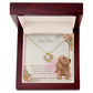 Love Knot Necklace - To Dog My, You Are Everything to us!
