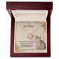 Love Knot Necklace For Cat Mom