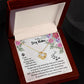 To My Dog Mama Love Knot Necklace