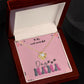 Love Knot Necklace For Dog Mama