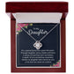 Necklace For My Daughter Mother and Daughter Their Hearts As One