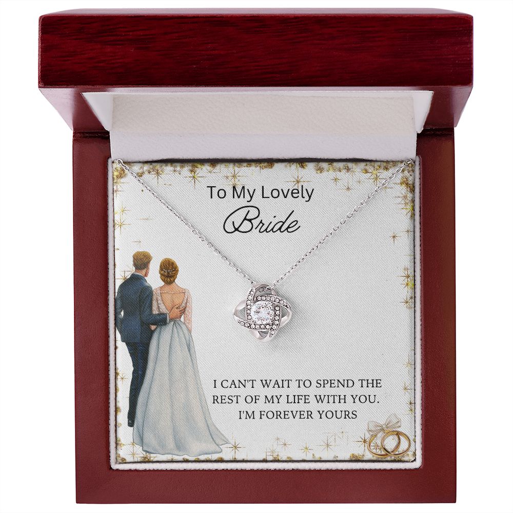 Love Knot Necklace - Bride