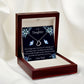 To My Daughter Never Forget That I Love You Sterling Silver Necklace