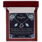 To My Daughter Never Forget That I Love You Sterling Silver Necklace