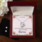 Forever Love Necklace and matching Earring Set