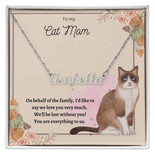 Custom Name Necklace For Cat Mom 04