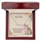 Custom Name Necklace Cat Mom