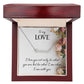 Custom Name Necklace - To My Love