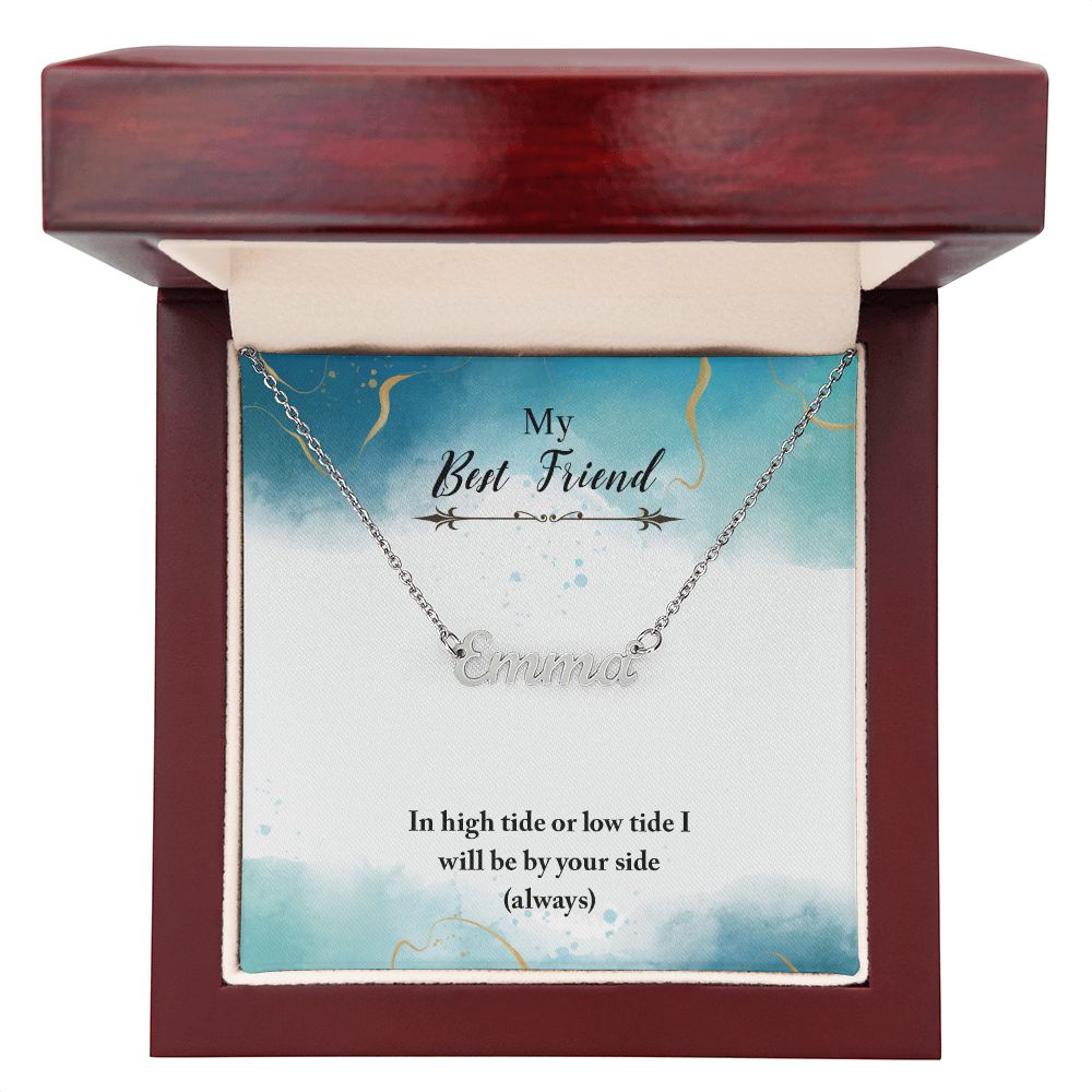 Custom Name Necklace For Best Friend