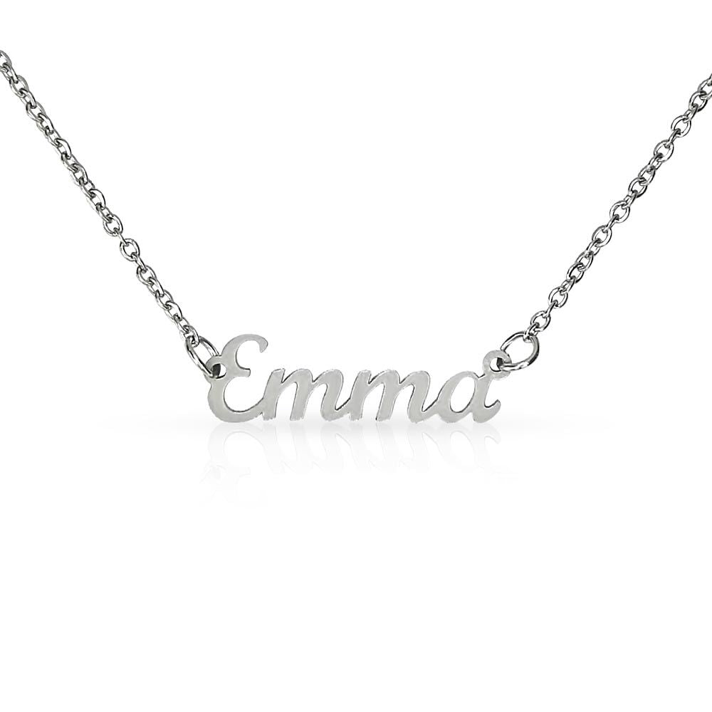 Custom Name Necklace Only  - No Message Card