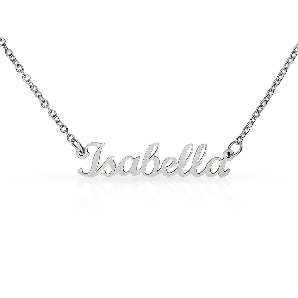 Custom Name Necklace Only  - No Message Card