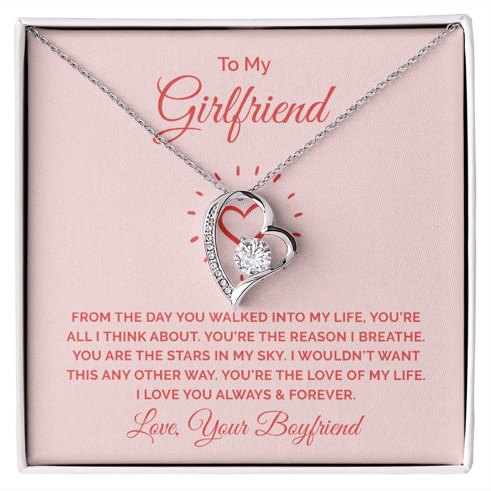 Necklace For Girlfriend You're All I Think About