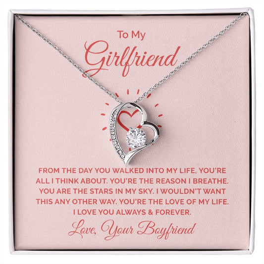 Necklace For Girlfriend You're All I Think About
